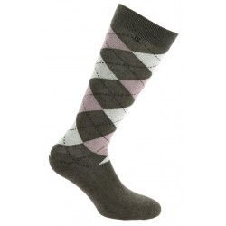 Chaussettes EQUITH?ME "Argyle"