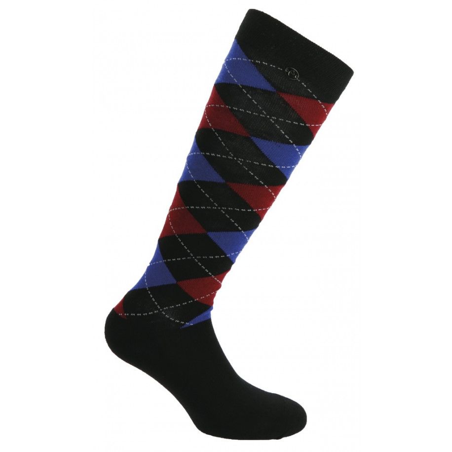 Chaussettes EQUITH?ME "Argyle"