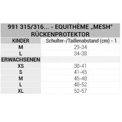 EQUITH?ME R?ckenprotektor "Mesh"