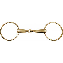 Filet 2 grands anneaux FEELING maillechort