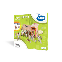 Le poney club PAPO, avec 4 figurines 2