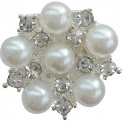 Epingle ?? cheveux "Strass/perle"