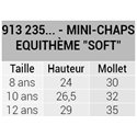 Mini-chaps EQUITH?ME "Soft"