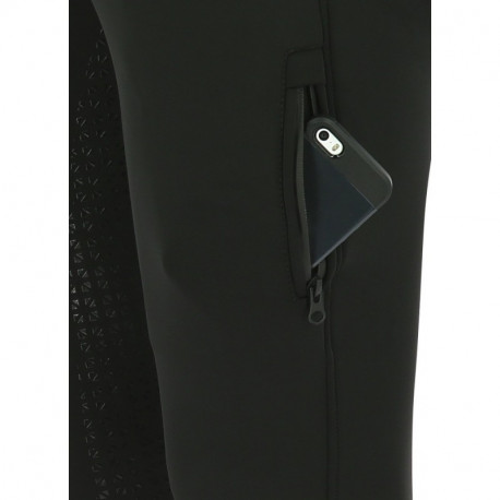 PANTALON SOFTSHELL EQUITH?ME "ZERMATT", FOND SILICONE