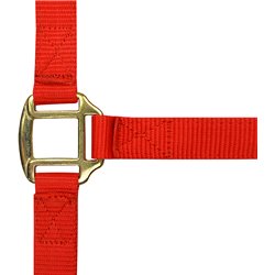 Licol nylon NORTON doubl? cuir 2