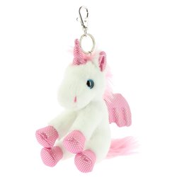 Porte-cl?s peluche EQUI-KIDS "Licorne"