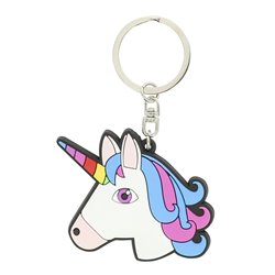 Porte-cl?s EQUI-KIDS "Licorne" en silicone
