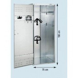 Armoire de sellerie, attelage, hauteur 190 cm