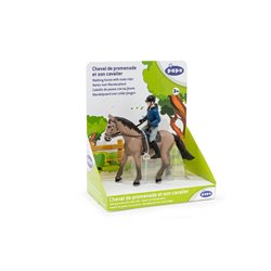 Cheval de promenade et son cavalier PAPO 2