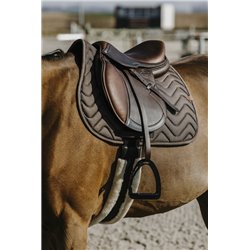 Tapis de selle EQUITH?ME "Tweedytan" 2