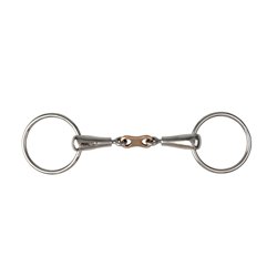 Mors 2 anneaux METALAB "Pinchless Bristol" lien en cuivre