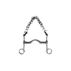 Mors de bride METALAB branches courtes