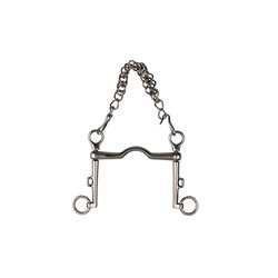 Mors de bride METALAB passage de langue