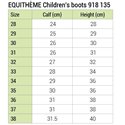 Bottes EQUITH?ME Enfant
