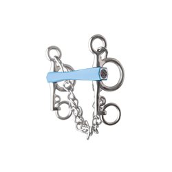 Mors pelham METALAB "Flexi" droit, branches courtes 2