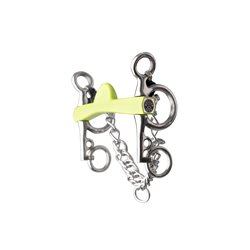 Mors pelham METALAB "Flexi Soft" demi-lune, branches courtes 2