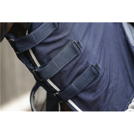 EQUITHEME Hemd mit gemischten Stoffen