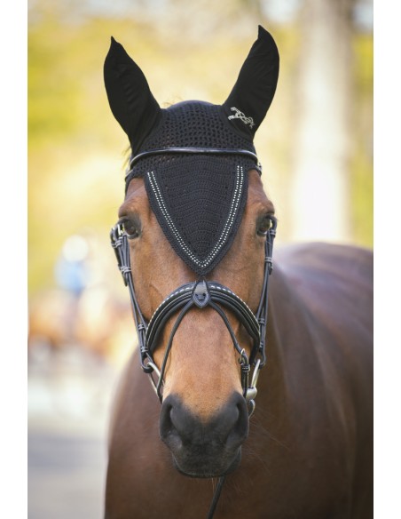 Bonnet pour chevaux long PENELOPE "Strass"