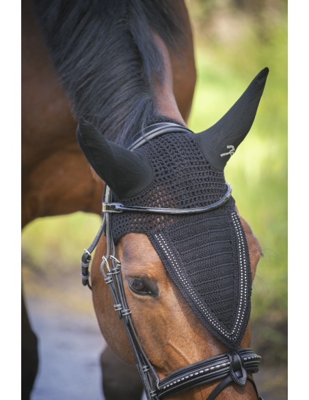 Bonnet pour chevaux long PENELOPE "Strass"