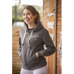 SWEAT TRESSY FLOCK GRIS