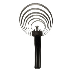 ETRILLE METALIQUE NOIR