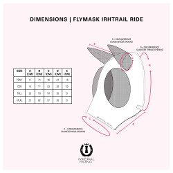 Masque anti-mouches Trail ride 2