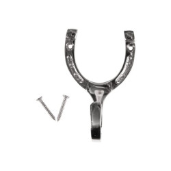 Hufeisen-Stallhaken aus Messing