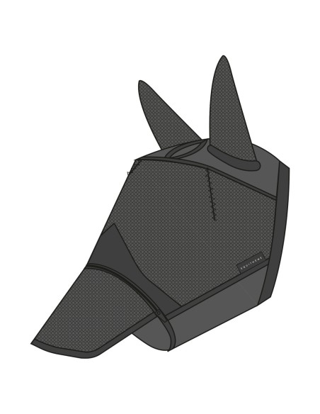 Masque anti-mouches anti-UV EQUITH?ME - 2 en 1