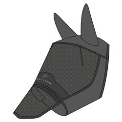Masque anti-mouches anti-UV EQUITH?ME - Mesh + nez