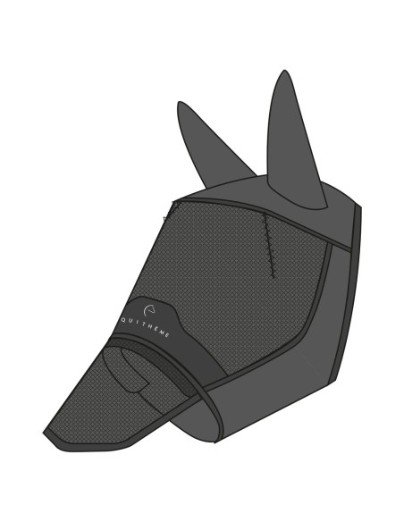 Masque anti-mouches anti-UV EQUITH?ME - Mesh + nez