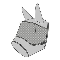 Masque anti-mouches anti-UV EQUITH?ME - Soft 2