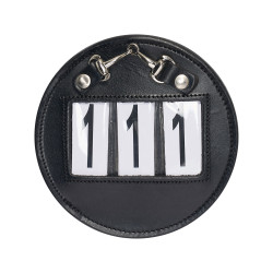 Num?ro de comp?tition HV POLO Gloria rond, lot de 2 cuir