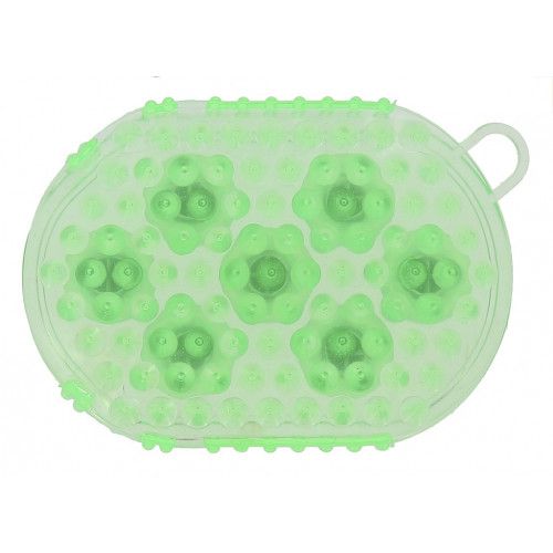 Gant double face ?trille et massage 2